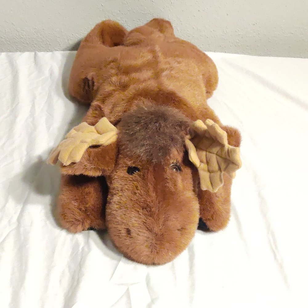Stuffed Animal House Canadian Maple Leaf  Moose